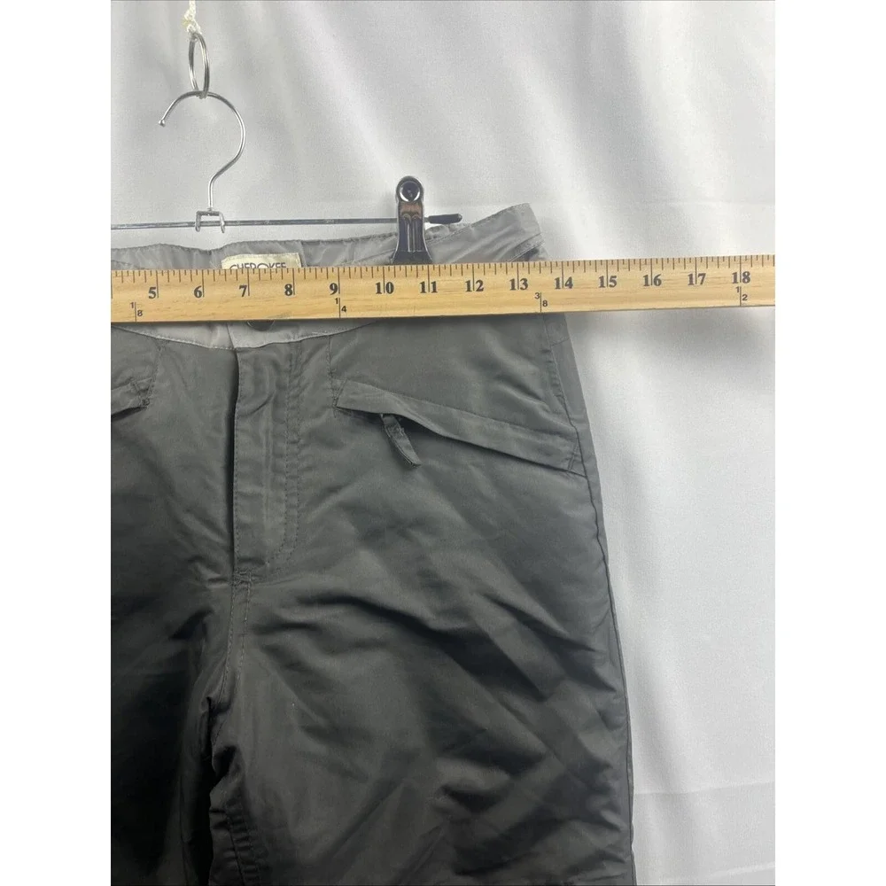 Cherokee Youth Gray Insulated Medium (7/8) Snowboard Ski Snow Pants - Picture 2 of 7